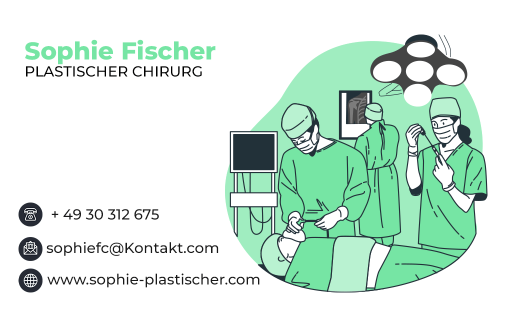 Healthcare-BusinessCard-PlasticSurgeon-GER